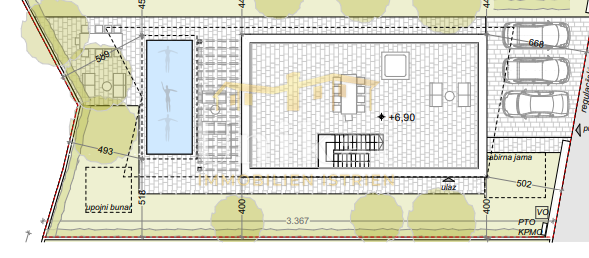 Nova moderna vila samo 400 metrov od morja